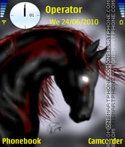 Black Horse tema screenshot