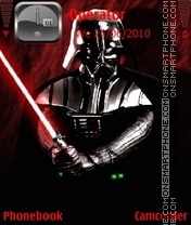 DarthVader theme screenshot