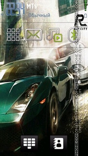 Скриншот темы Nfs Car 05