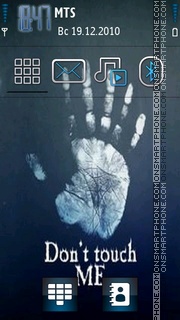 Dont Touch 15 tema screenshot