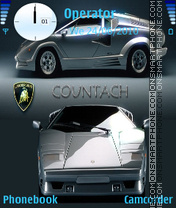 Скриншот темы Lamborghini Countach