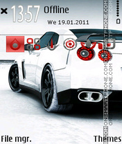 Nissan GTR 13 Theme-Screenshot