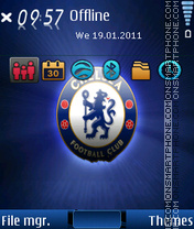 Capture d'écran Chelsea 2017 thème