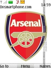 Arsenal With Tone es el tema de pantalla