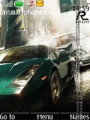 Nfs With ringtone 02 theme screenshot