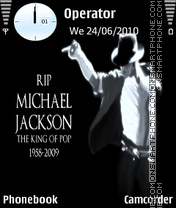 Michal jackson theme screenshot