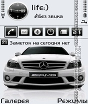 Скриншот темы Mercedes by Afonya777