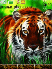 Capture d'écran Tiger 37 thème