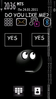 Do You Like Me tema screenshot