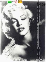 Скриншот темы Marilyn Monroe