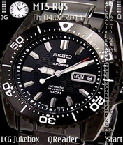 Seiko tema screenshot