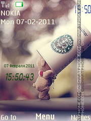 Starbucks Coffee 02 theme screenshot