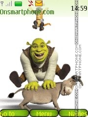 Скриншот темы Shrek 08