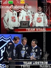 Скриншот темы NHL All-Stars Game 2011