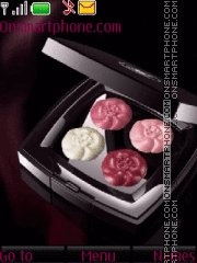 Chanel cosmetics tema screenshot