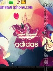 Capture d'écran Adidas thème