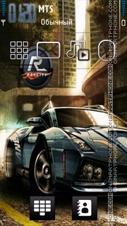 Скриншот темы Nfs Car 06