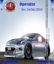 Nissan350z tema screenshot