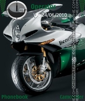 Benelli Superbike theme screenshot