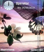 Butterfly theme screenshot