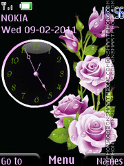 Roses tema screenshot