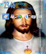 Jesus Christ 09 theme screenshot