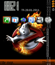 Скриншот темы Ghostbusters 02