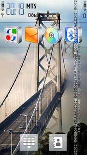 Beautiful Bridge tema screenshot