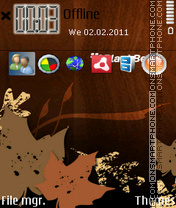 Blackberry 01 Theme-Screenshot