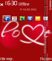 Nice Love Theme-Screenshot