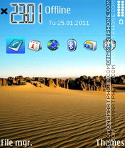 Desert 05 es el tema de pantalla