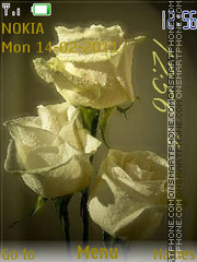 Roses tema screenshot