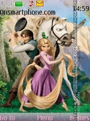 Скриншот темы Rapunzel