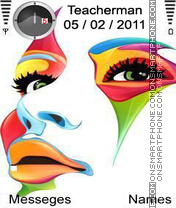 Face Colours es el tema de pantalla