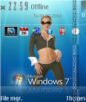 Скриншот темы Windows Seven 03