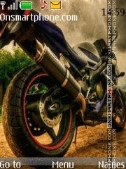 Honda Cbr with Tone theme screenshot