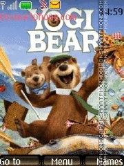 Скриншот темы Yogi Bear