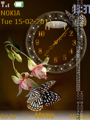 Papillon tema screenshot