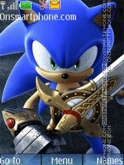 Скриншот темы Sonic X With Tone