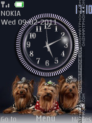 Les terriers theme screenshot