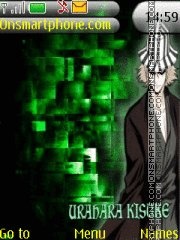 Capture d'écran Kisuke Urahara thème