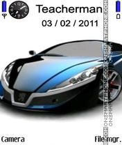  Beautiful New Car tema screenshot