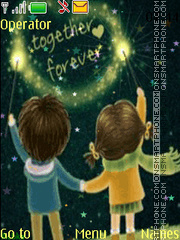 Together forever anim es el tema de pantalla