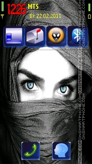 Eyes by Kallol theme screenshot