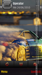 Drift by di_stef es el tema de pantalla