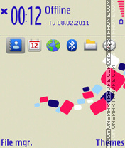 Capture d'écran Nokia developer thème