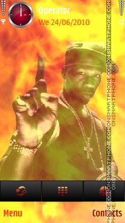 Capture d'écran 50cent fire by di_stef thème