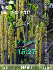 Godd morning tema screenshot