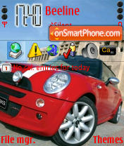 Cooper S tema screenshot