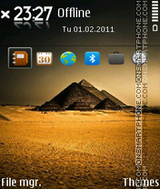 Pyramid 02 tema screenshot